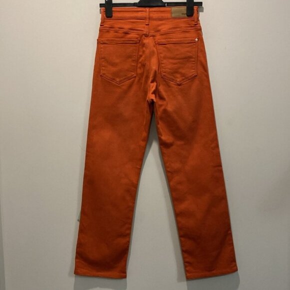 Mavi Barcelona Jeans wide leg Orange Size 26 - Picture 8 of 16